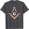 Masonic Square and Compass Freemason T-Shirt