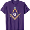 Masonic Square and Compass Freemason T-Shirt