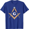 Masonic Square and Compass Freemason T-Shirt