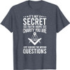 Its Not A Secret Freemason Masonic Master Masons Freemasonry T-Shirt