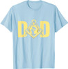 Dad Father's Day Square Compass Freemason Freemasonry T-Shirt