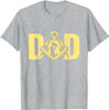 Dad Father's Day Square Compass Freemason Freemasonry T-Shirt