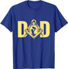 Dad Father's Day Square Compass Freemason Freemasonry T-Shirt