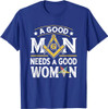 Freemasons OES Woman Masonry Masonic Freemason Freemasonry T-Shirt