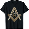 Mason Grand Lodge Symbol Square and Compass Freemasonry T-Shirt