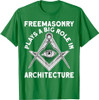 Freemasonry Architecture Square And Compasses T-Shirt