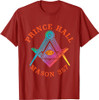 PHA Prince Hall Affiliated Freemason Square & Compass Masonic T-Shirt