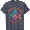 PHA Prince Hall Affiliated Freemason Square & Compass Masonic T-Shirt