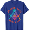 PHA Prince Hall Affiliated Freemason Square & Compass Masonic T-Shirt