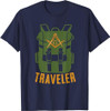 Masonic Freemasonry Fraternal Square Compass Traveler T-Shirt