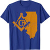 Illinois Masons Grand Lodge AF&AM Freemason Fathers Day Gift T-Shirt