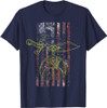 Shriner Masonic Patriotic American Flag T-shirt