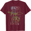 Shriner Masonic Patriotic American Flag T-shirt