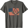 Freemason USA American Flag Freemasonry 4th of July T-Shirt