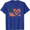 Freemason USA American Flag Freemasonry 4th of July T-Shirt