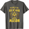 Sign Of A Mason Masonry Masonic Freemason Freemasonry T-Shirt