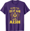 Sign Of A Mason Masonry Masonic Freemason Freemasonry T-Shirt