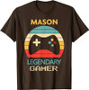 Mason Name Gift - Personalized Legendary Gamer T-Shirt