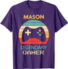 Mason Name Gift - Personalized Legendary Gamer T-Shirt