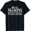 Real Masons Spread Love & Light, Freemason T-Shirt