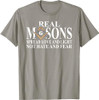 Real Masons Spread Love & Light, Freemason T-Shirt
