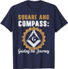Fraternal Freemasonry Square Compass Freemason T-Shirt