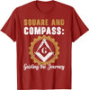 Fraternal Freemasonry Square Compass Freemason T-Shirt