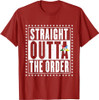 OES Straight The Order Eastern Star Thanksgiving Christmas T-Shirt