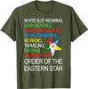 OES Sister Working Traveling Praying Thanksgiving Christmas T-Shirt