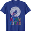 OES SiStar Dot Print Order of Eastern Star Parents' Day Gift T-Shirt