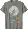 OES SiStar Dot Print Order of Eastern Star Parents' Day Gift T-Shirt
