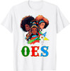 OES Sisters Afro Squad Team Eastern Star Women's Equality T-Shirt
