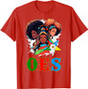 OES Sisters Afro Squad Team Eastern Star Women's Equality T-Shirt