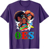 OES Sisters Afro Squad Team Eastern Star Women's Equality T-Shirt