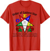 OES To Do What Is Right The Eastern Star Parents' Christmas T-Shirt