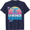 Shriner Retro Freemason Masonic Mystic Shrine T-Shirt