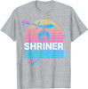 Shriner Retro Freemason Masonic Mystic Shrine T-Shirt