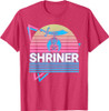 Shriner Retro Freemason Masonic Mystic Shrine T-Shirt