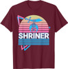 Shriner Retro Freemason Masonic Mystic Shrine T-Shirt