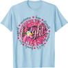 OES Fight Faith Hope Love Support Breast Cancer Awareness T-Shirt