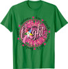 OES Fight Faith Hope Love Support Breast Cancer Awareness T-Shirt
