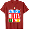 OES Straight Outta Order of the Eastern Star Mother's Day T-Shirt