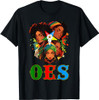 OES Afro Sisters Squad Team Eastern Star Women's Equality T-Shirt