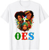 OES Afro Sisters Squad Team Eastern Star Women's Equality T-Shirt