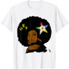 OES Afro Melanin Sister Order the Eastern Star Mother's Day T-Shirt