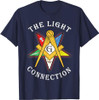 OES Mason The Light Connection Star Square Parents Christmas T-Shirt