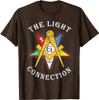 OES Mason The Light Connection Star Square Parents Christmas T-Shirt
