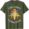 OES Mason The Light Connection Star Square Parents Christmas T-Shirt