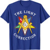 OES Mason The Light Connection Star Square Parents Christmas T-Shirt