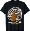 OES Sister Afro PHA Queen Order the Eastern Star Christmas T-Shirt
